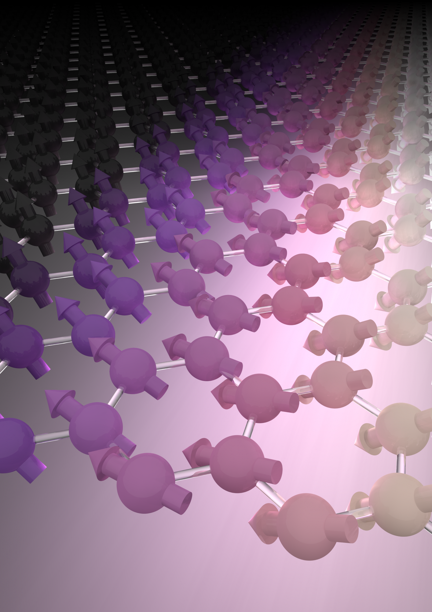 Domain wall observed in CrI3 using multi scale spin dynamics. See Wahab et al. Adv. Mater. 2021, 33, 2004138. https://doi.org/10.1002/adma.202004138