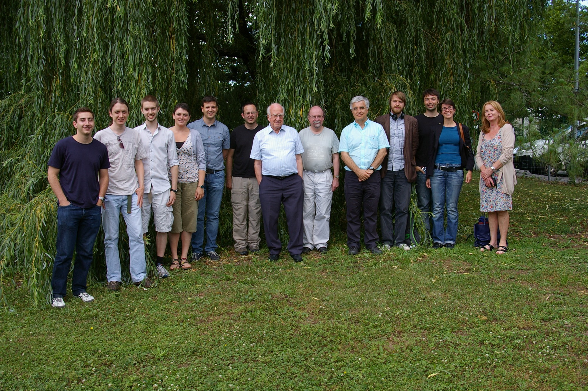 Taken on the day of the announcement of the Higgs boson at CERN.