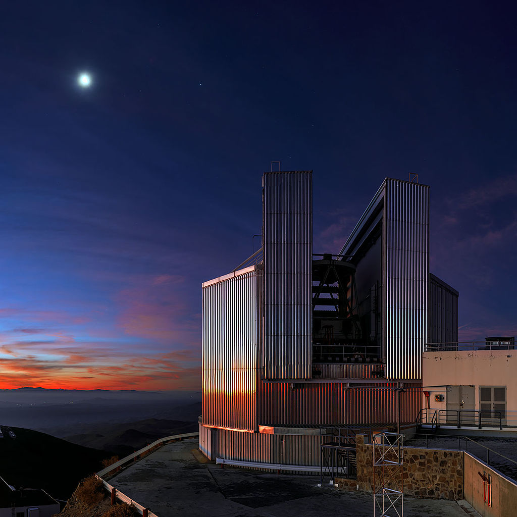 Located at European Southern Observatory, La Silla, Chile