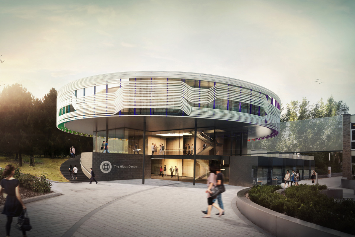 Artist&#039;s impression of the building that will house the Higgs Centre for Theoretical Physics.