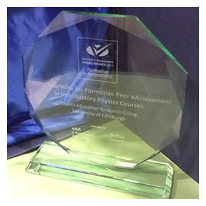 The Formative e-Assessment award.