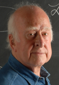 Peter Higgs, Professor Emeritus at the University of Edinburgh