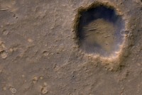 Bonneville crater on Mars