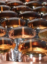 A close up of the PMT arrays used in ZEPLIN-III, one of the world’s leading direct search instruments. It is a two-phase xenon-based detector and is located at the Boulby mine in the North East of England. A close up of the PMT arrays used in ZEPLIN-III, one of the world’s leading dire